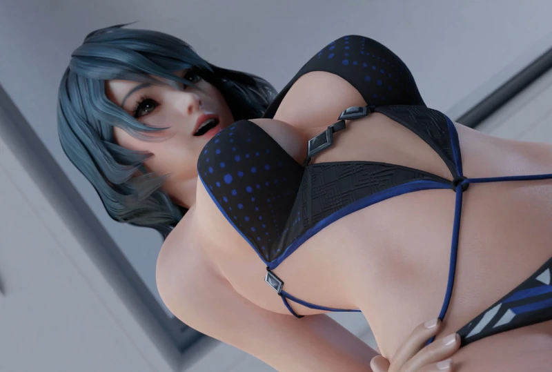 【3D同人/全动态】Spizzy大师：玛丽和妮可の双飞燕【10G】